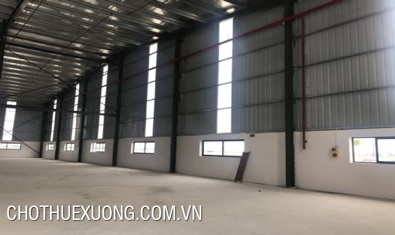 Cho thuê nhà xưởng KCN Hòa Phú Bắc Giang, dt 3800m2, 4300m2 giá tốt 2
