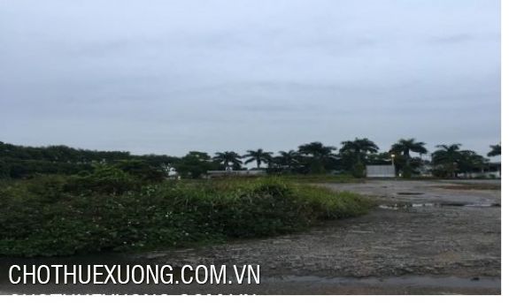 Bán đất nền tại KCN Nội Bài, Sóc Sơn, Hà Nội 6900m2 xây kho xưởng 5