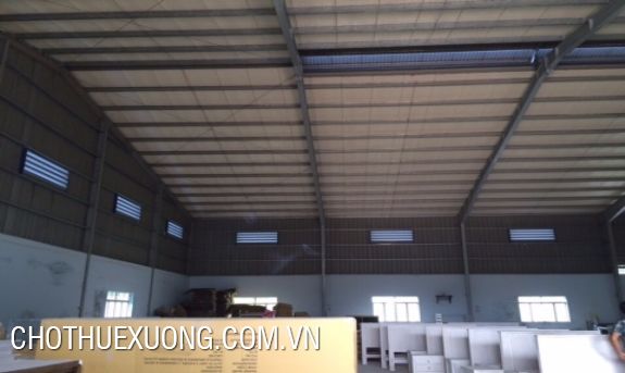 For rent factory of 680m2 near the national road 38, An Thi, Hung Yen