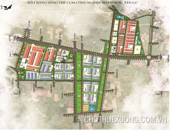 Land For Sale In Yen Lu Industrial Cluster, Bac Giang Of 1.368ha