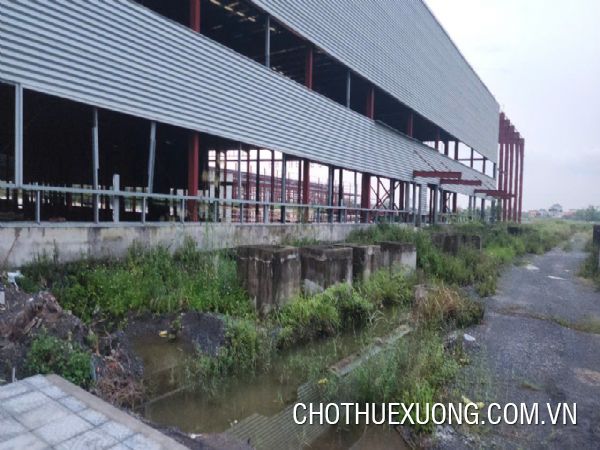 Cho thuê kho, xưởng 39.000m² tại KCN Châu Giang, Hà Nam