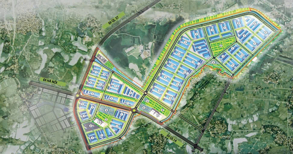 Chuyển nhượng đất từ 5000m2 trong KCN Việt Yên, Bắc Giang