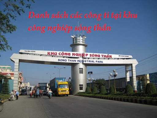 Danh sách các công ti tại khu công nghiệp sóng thần