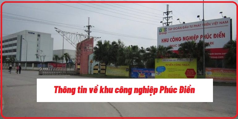 Thông tin về khu công nghiệp Phúc Điền