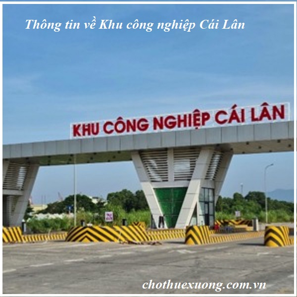 Thông tin về Khu công nghiệp Cái Lân