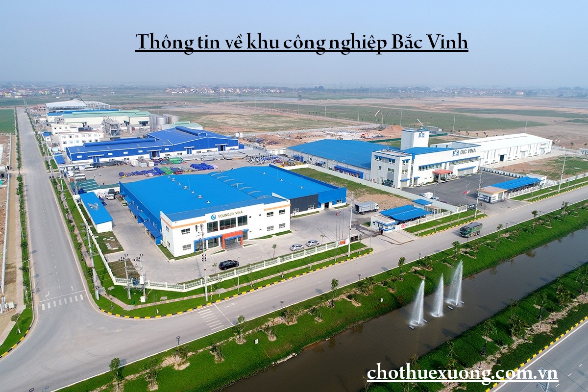 Thông tin về khu công nghiệp Bắc Vinh