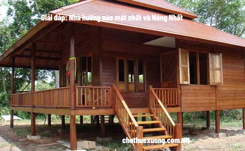 Giải đáp: Nhà hướng nào mát nhất và Nóng Nhất