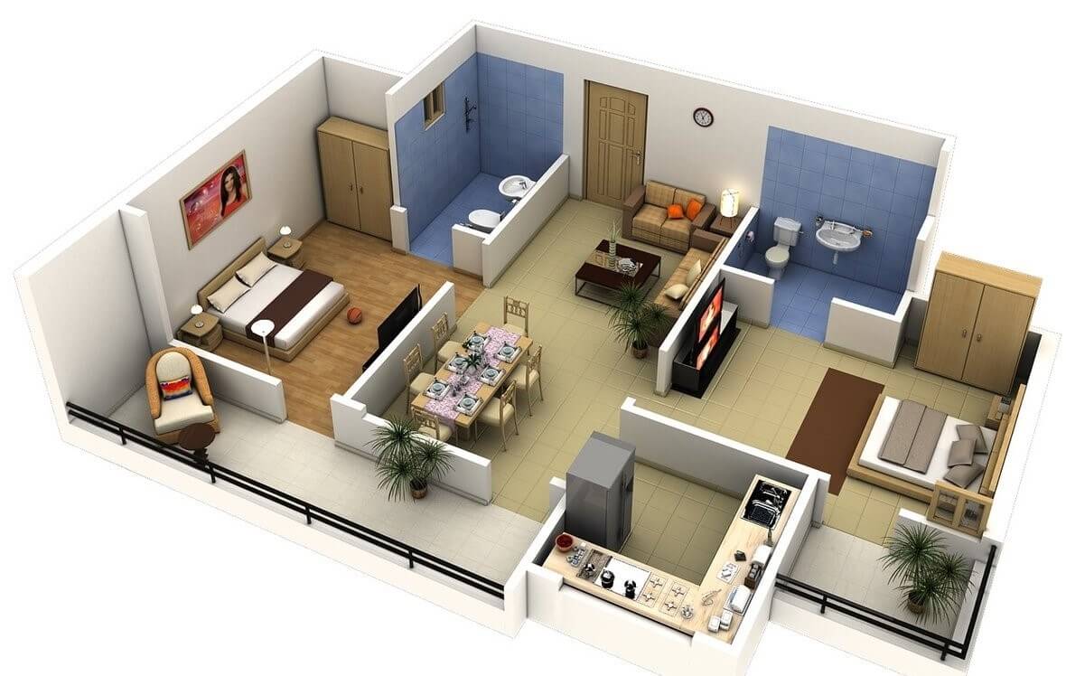 Cách bố trí cửa trong nhà hợp phong thủy nhất