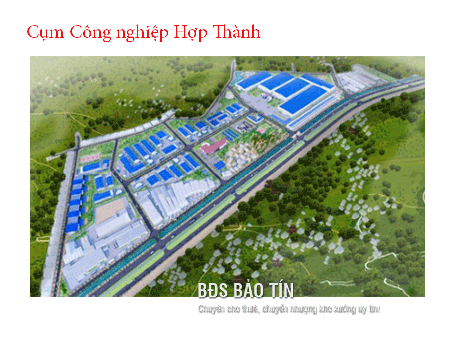 Tổng quan về Cụm Công nghiệp Hợp Thành