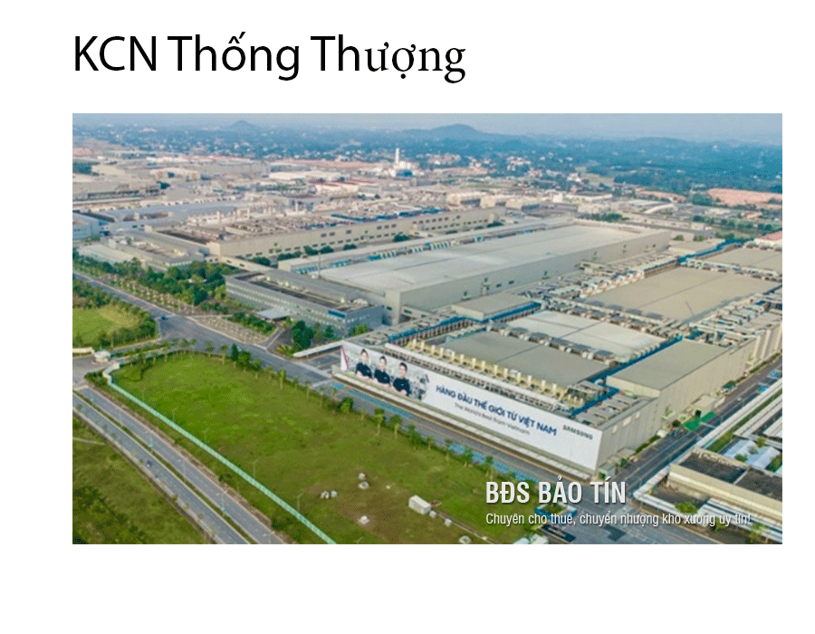 Đặc điểm dự án Khu công nghiệp (KCN) Thống Thượng Phú Thọ