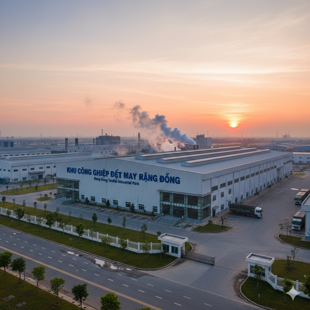 Tổng quan về Khu công nghiệp Dệt may Rạng Đông