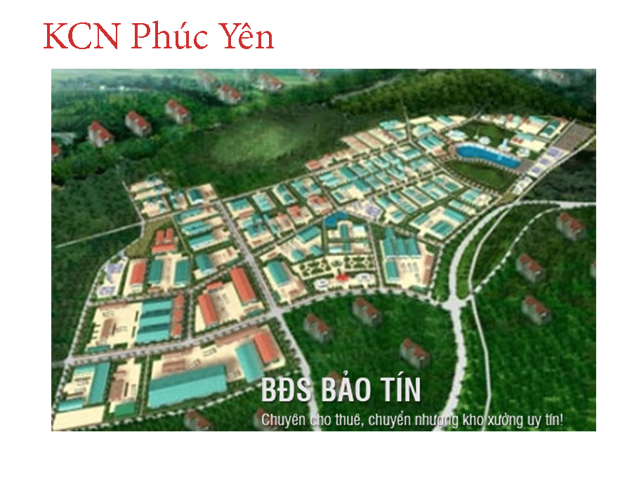 Tìm hiểu dự án KCN phúc yên