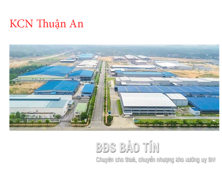 Tin tức về Khu công nghiệp Thuận An
