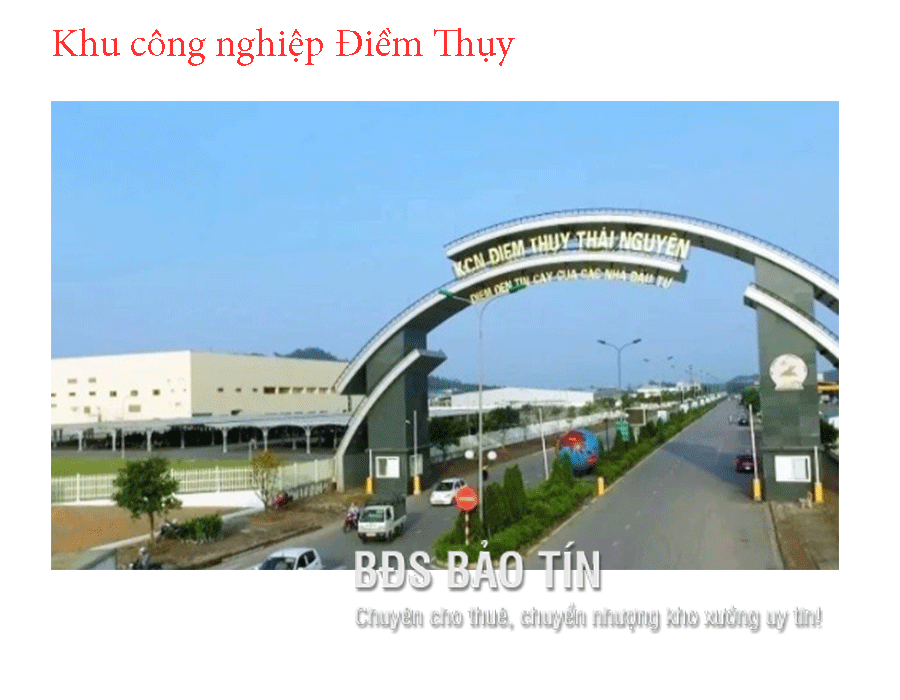 Thông tin tổng quan về KCN Điềm Thụy