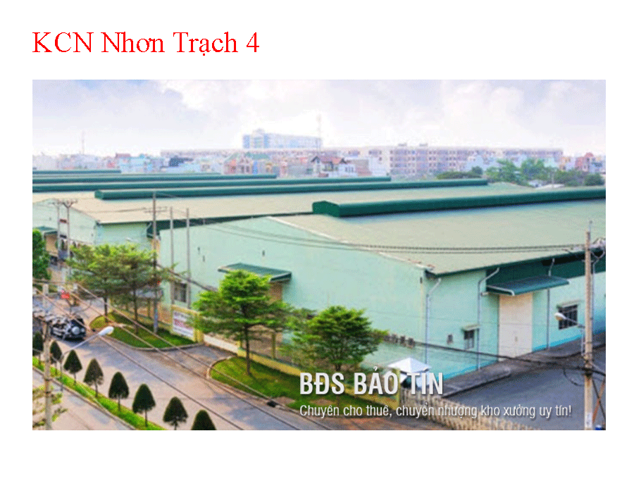 Tổng quan về Khu công nghiệp Nhơn Trạch VI