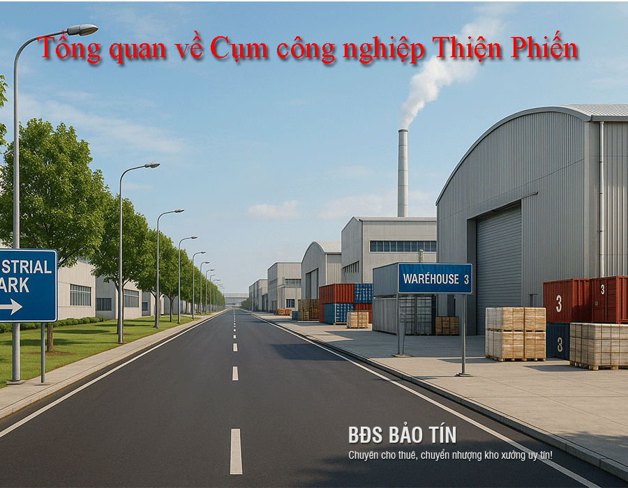 Tổng quan về cụm công nghiệp Thiện Phiến