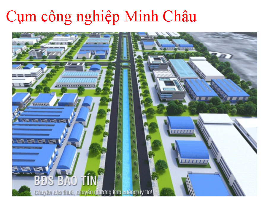 Tổng quan về Cụm công nghiệp Minh Châu