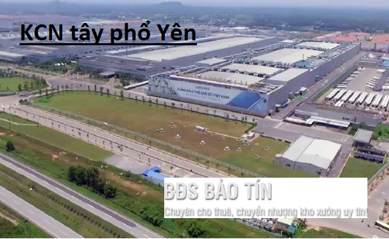 Tây Phổ Yên: Cửa ngõ kết nối Hà Nội với công nghiệp miền Bắc