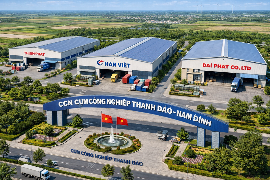 Cụm Công Nghiệp Thanh Đạo Nam Định Điểm Đến Đầu Tư Ổn Định