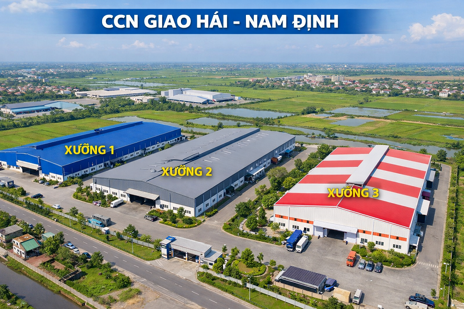 Cập nhật thông tin về Cụm Công Nghiệp Giao Hải  Nam Định