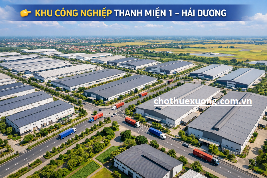 Dự án Khu công nghiệp Thanh Miện 1 Hải Dương