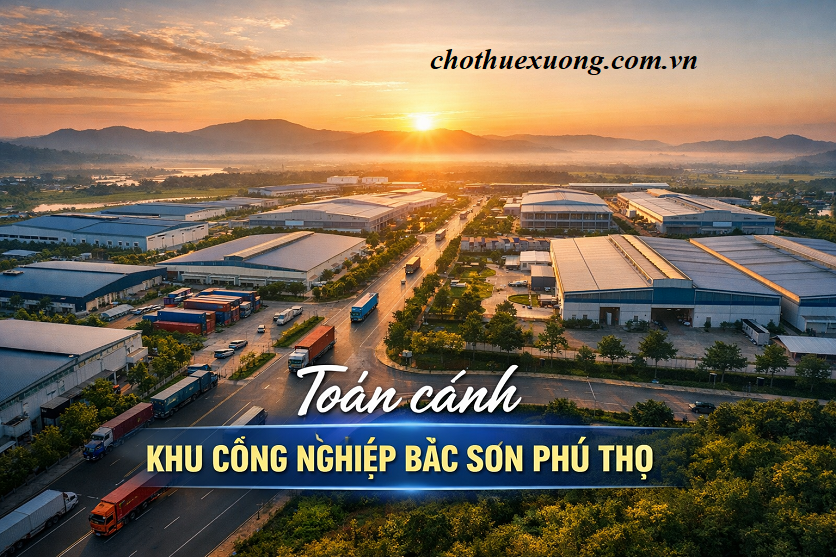Chi tiết về Khu công nghiệp Bắc Sơn Phú Thọ