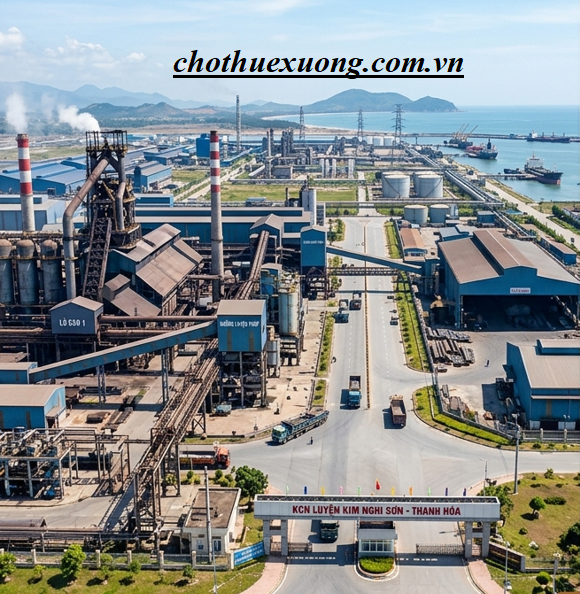 KCN Luyện kim Nghi Sơn Thanh Hóa: Động lực phát triển ngành công nghiệp nặng