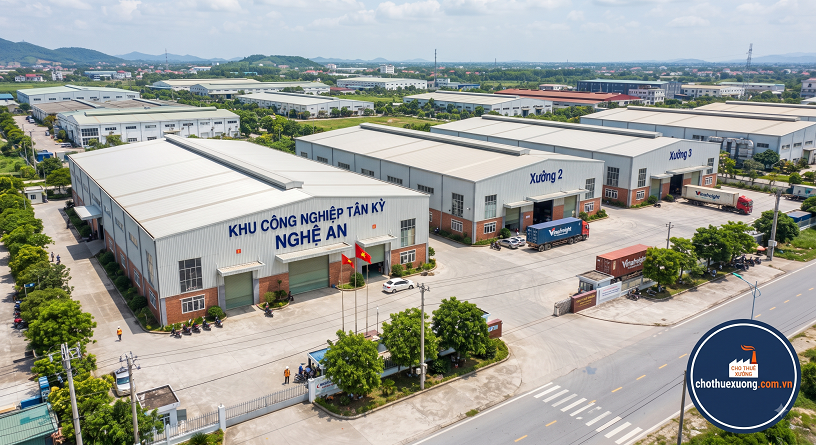 KCN Tân Kỳ Nghệ An: Tổng quan quy hoạch vị trí