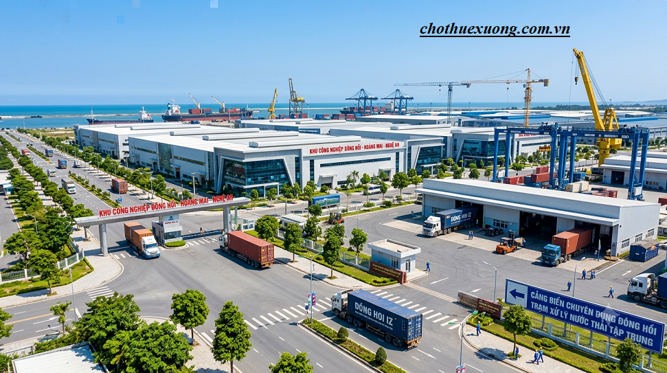 KCN Đông Hồi Hoàng Mai: Động lực phát triển công nghiệp của Nghệ An