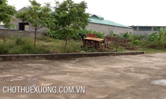 Cho Thuê Nhà Xưởng Tại TP Bắc Giang DT 1000m2, Khuôn Viên 3500m2 1