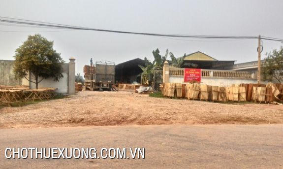Workshop for lease in Bac Giang nearby Lang Giang Airport 1