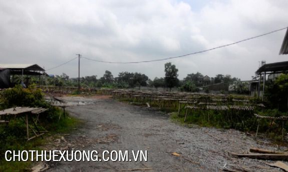 Workshop for lease in Bac Giang nearby Lang Giang Airport 7