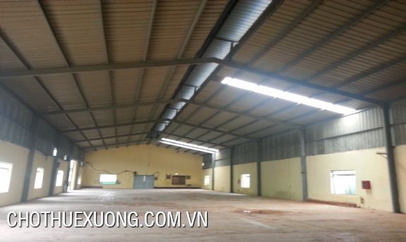 2500sqm factory for lease in the national road 5, Hai Duong 1