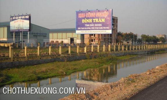 Cho Thuê Kho, Nhà Xưởng Tại Khu Công Nghiệp Đình Trám, Bắc Giang DT 4500m2 1