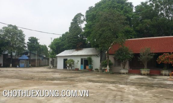 1000m2 factory for rent in Hoa Lac, near Thang Long Boulevard 4