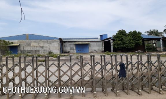 For sale 7500m2 land and factory in Luong Son industrial cluster, Hoa Binh 2