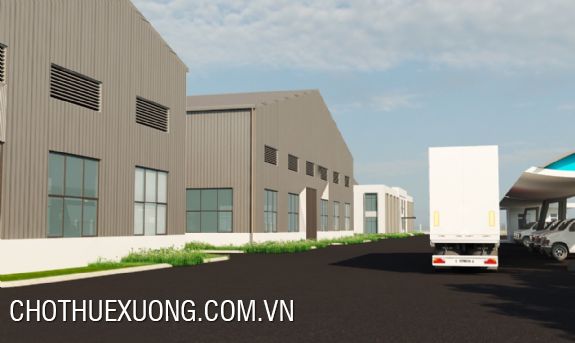 Cho thuê nhà xưởng tại Mỹ Hào Hưng Yên 10.000m2, điện 1000KVA 2