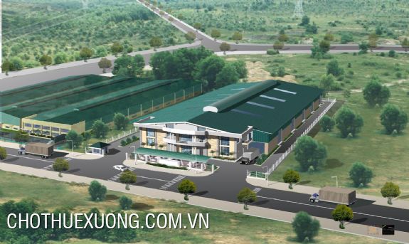 Cho thuê nhà xưởng mới tại kcn thuộc tp Hải Dương 2