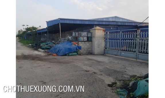 Cho thuê nhà xưởng tại Hưng Hà Thái Bình 800m2, điện 250W 1