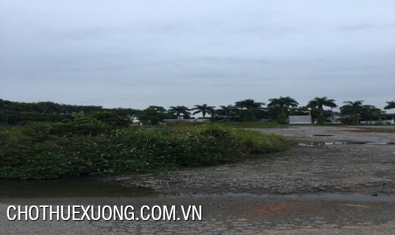 Land for sale in Noi Bai industrial park, Soc Son, Hanoi 6900m2 1