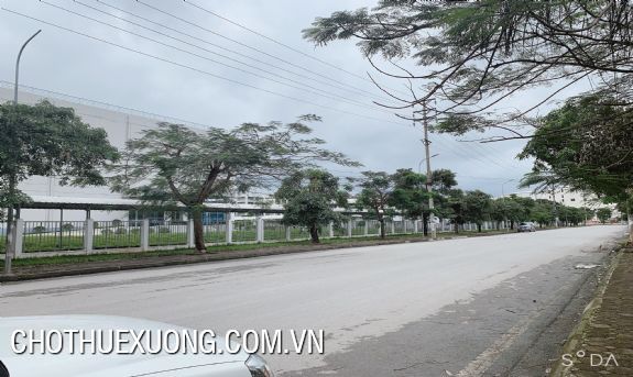 Factory for lease in Quoc Oai industrial park, Quoc Oai district, Hanoi 10.000m2 2