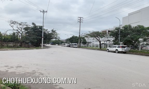 Factory for lease in Quoc Oai industrial park, Quoc Oai district, Hanoi 10.000m2 4