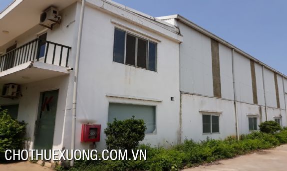 Factory for lease in Song Khe-Noi Hoang industrial park, Bac Giang 1254m2, 2.67usd/m2 3