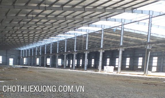 Cho thuê nhà xưởng tại Mỹ Hào Hưng Yên 10.000m2, điện 1000KVA 2