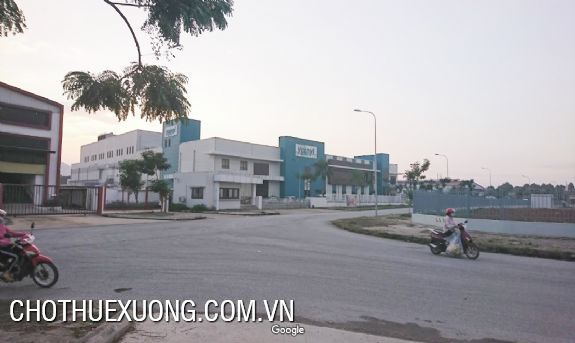 For lease/sale factory in Song Khe-Noi Hoang industrial park, Bac Giang 2365m on 4200m land 2