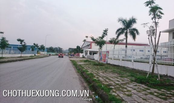For lease/sale factory in Song Khe-Noi Hoang industrial park, Bac Giang 2365m on 4200m land 3