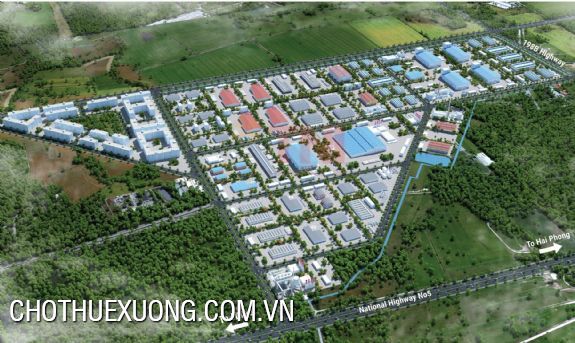 Industrial land for sale in Minh Quang industrial park, Hung Yen 150ha 1