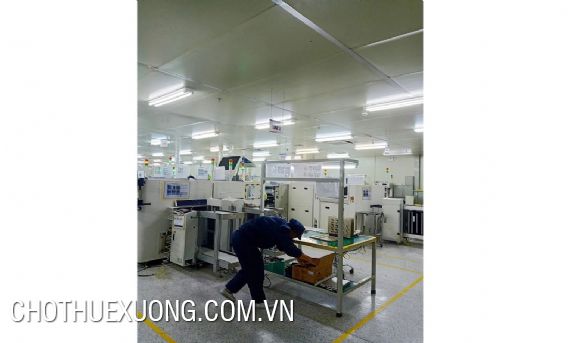 Cho thuê kho (phòng sạch) tại Phúc Yên Vĩnh Phúc 1250m2 giá 3usd/m2 5