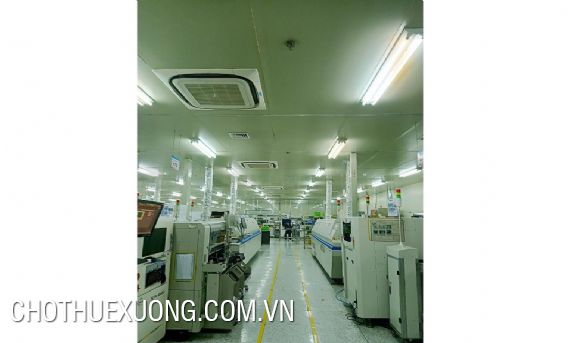Cho thuê kho (phòng sạch) tại Phúc Yên Vĩnh Phúc 1250m2 giá 3usd/m2 6