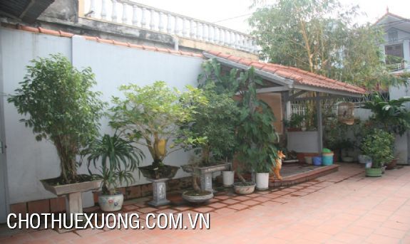 For sale land and factory+office in Long Bien, Hanoi 486m2 9
